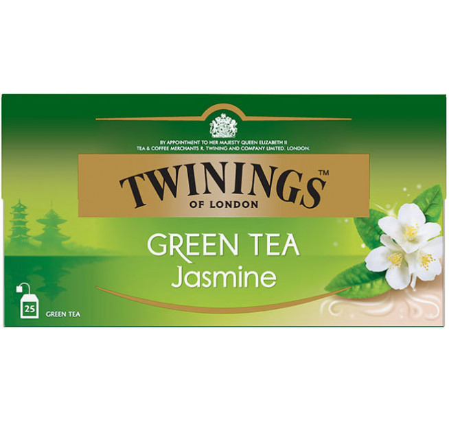 Ceai Twinings Verde cu aroma de Iasomie 25 Pliculete